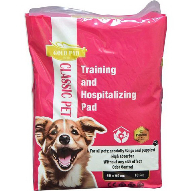 پد زیرانداز بهداشتی سگ و گربه گلدپد مدل Classic سایز 60 در 90 بسته 10 عددی پد زیرانداز بهداشتی سگ و گربه گلدپد مدل Classic سایز 60 در 90 بسته 10 عددی - Image 1