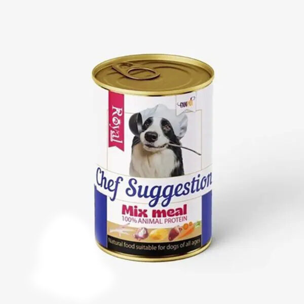کنسرو نچرال سگ رویال کوکو پیشنهاد سرآشپز Royal coco وزن ۳۸۰ گرم - Image 1