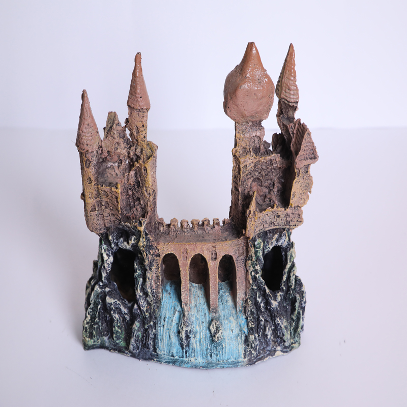 1K1A9133 دکور آکواریوم مدل قلعه کد 210 - Image 1