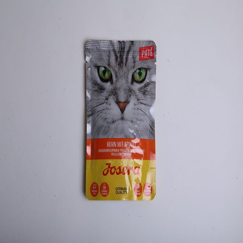 photo27439467103 پوچ گربه جوسرا طعم بوقلمون و کدو سبز مدل پته Josera cat turkey and zucchini وزن ۸۵ گرم - Image 1
