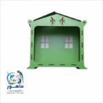 آکواریوم قابدار چوبی مدل کلبه - Image 3
