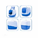 ظرف خاک گربه مسقف همراه بیلچه - Image 2
