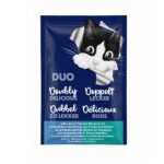 غذای پوچ گربه فلیکس مدل DUO با طعم قزل آلا و خال خالی 85 گرم